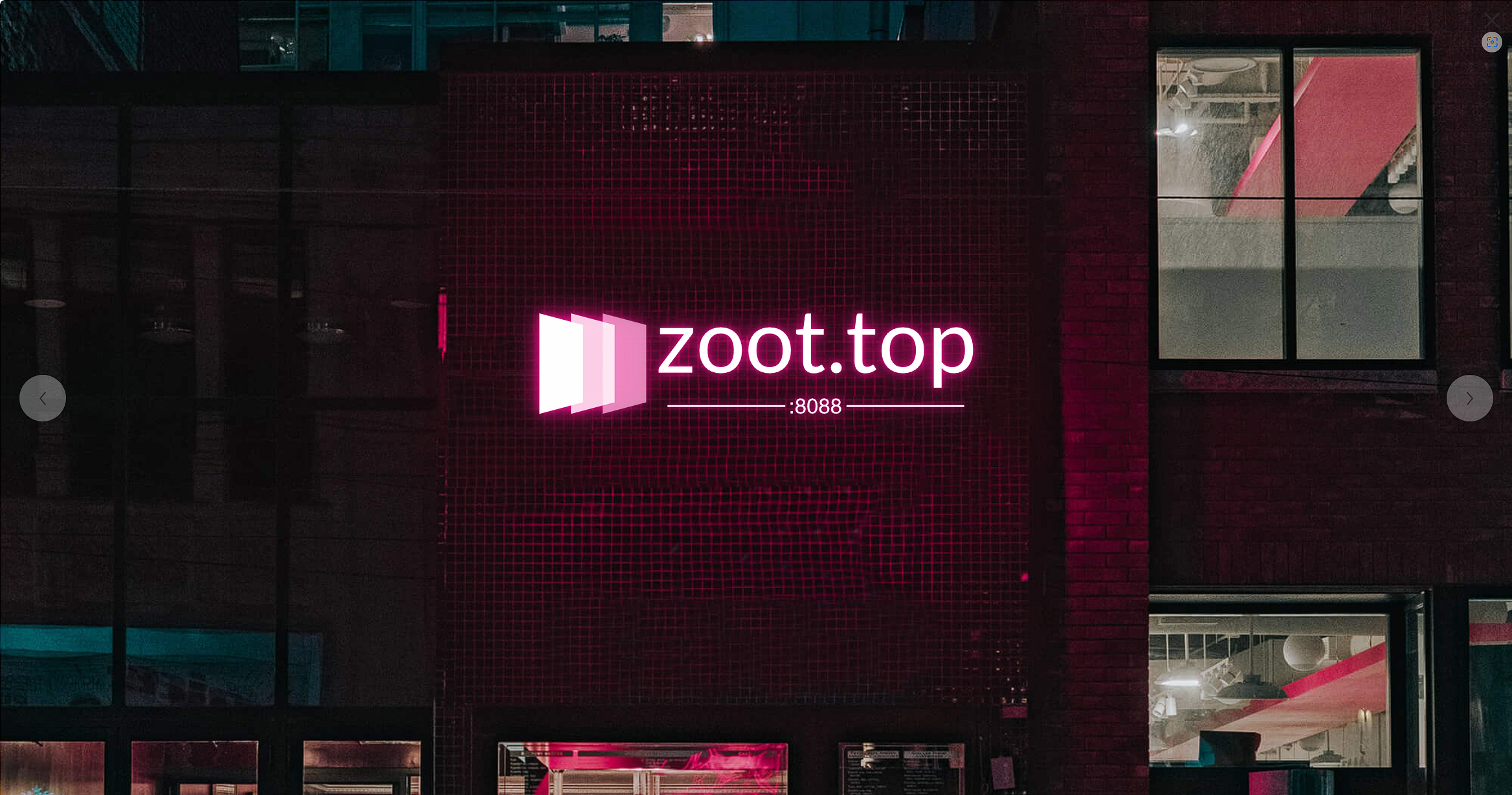 Some automatically generated logo display pages from the zoot.top:8088 website...