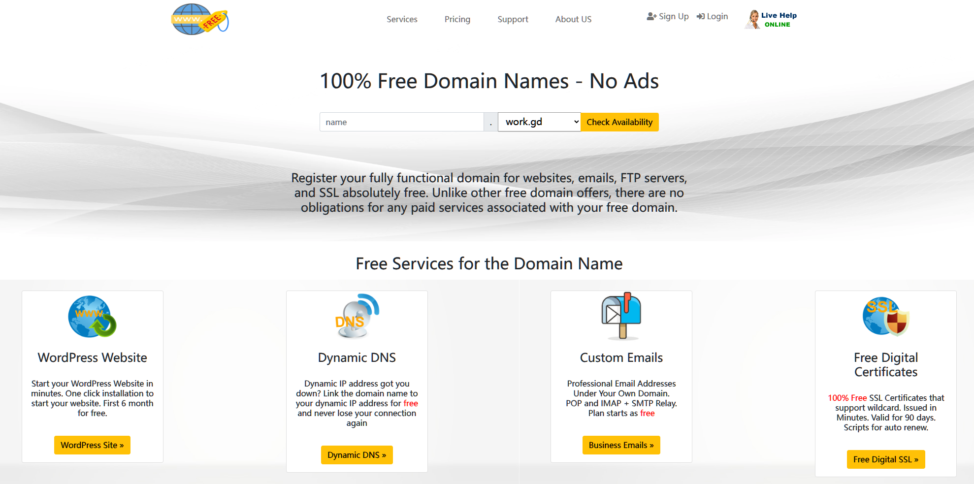 分享一些可以白嫖免费域名的网站